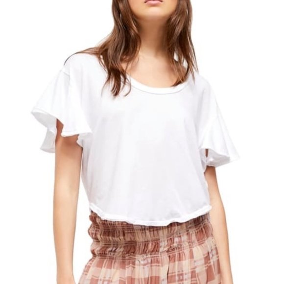 Free People Tops - Free People Float On Flutter Sleeve Top. XS, S, L